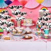 32 Pieces Cow Print Cutouts Cow Print Farm Animal Party