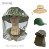 3 Pack Mosquito Prevention Head & Face Covering Mesh, Lightweight