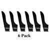 JSP Manufacturing Black or White Dock Piling Line Holder Hook