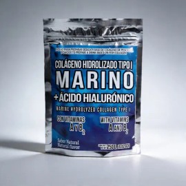 Colágeno Marino Hidrolizado Con Ácido Hialurónico 250g