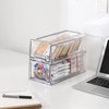 SIMPEXPE Stackable Storage Drawer, Pull Out Plastic Food Fridge Organizer