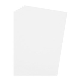 Rebower Corrugated Cardboard Paper Sheets, Corrugated Paper Cardboard Inserts [for Craft and DIY Projects] - 7.1x3.4 Inch/White/10 Pcs