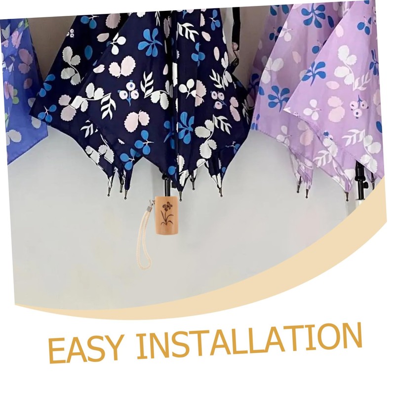 Rain Umbrella Grip Handle Wooden Umbrella Handle Folding Umbrella Handle