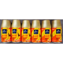 Glade 6 Glade Automatic Spray Refill, Air Freshener for Home and Bathroom Mighty Mango