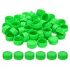 PATIKIL 1.2inch Plastic Bottle Caps for Crafts, 50Pcs Reusable Protection