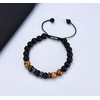 WDong Gifts for men, mens gifts bracelets with Tiger Eye
