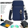 Pequeñas bolsas cruzadas para mujer, bolsa universal para teléfono celular,