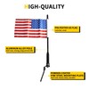 RERPRO Flag with Pole and Mount Holder Compatible with 2018-2026