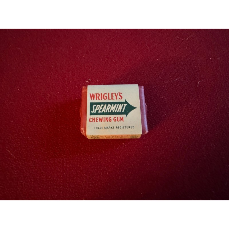 1951, Wrigley's SPEARMINT , "Un-Opened" Pellet Gum Pack (Scarce /
