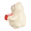 Puckator Simon's Cat Ceramic Money Box with Rubber Stopper, Funny