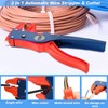 2 in 1 Automatic Wire Stripper & Cutter, Self-Adjusting Insulation