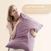 Queen Pillowcases, Cooling Viscose from Bamboo Pillow Covers with Envelope