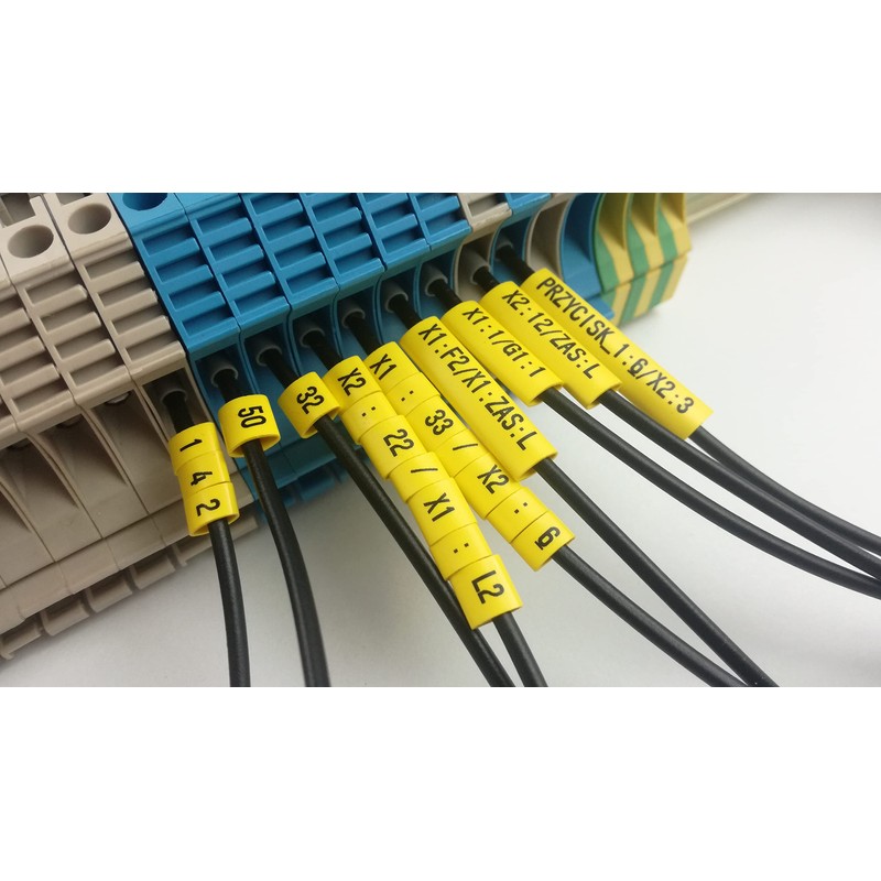 OznaczTo Cable Labelling Clip - Cable Marker - Packed in