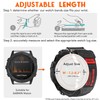 [torbollo] 22mm Garmin Belt Quick Fit Nylon Sport Band for