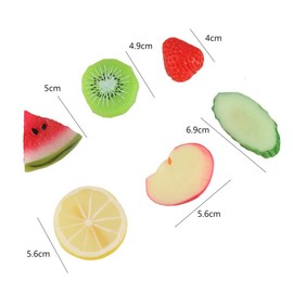 Simulation Fruit Hair Clips, Creative Simulation Lemon Watermelon Hair Clips Personality Hair Barrettes Side Hairpins Hair Accessories for Women Girls