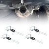 ZOSANY 4 Pack Heavy Duty Universal Exhaust Hangers - Flexible