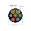 16 Gauge 7 Conductor Electrical Wire 50FT, UL 2464 16