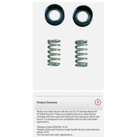 Ace Seats and Springs for Delta Faucets (Prior to 1976), 4202586