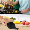 15-piece silicone wooden handle kitchen utensils set, kitchen gadgets (green