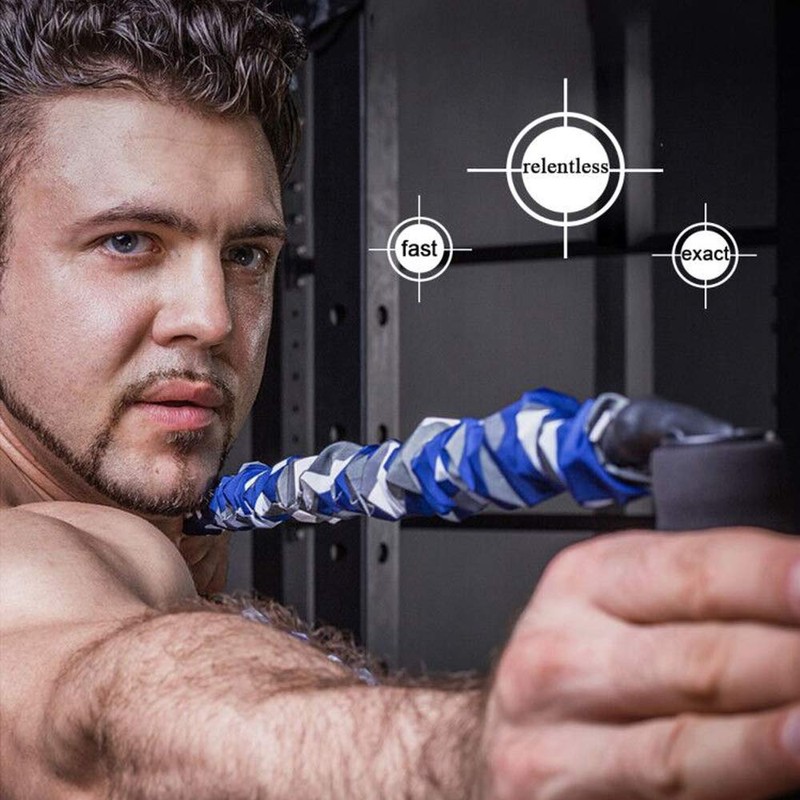 FOSER Archery Band Open Bow Resistance Trainer Arm Strength Training