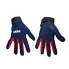BYTE SKIN HOCKEY GLOVES NAVY RED (SMALL)