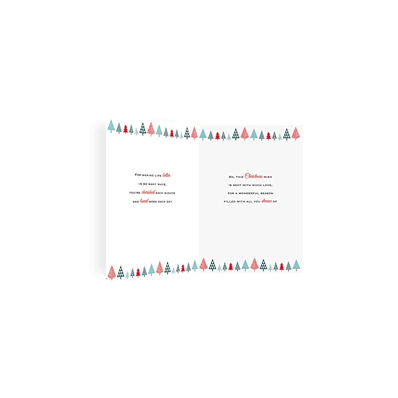 Regal Publishing C85554 Sentiment Christmas Card Mum & Dad -