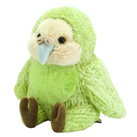 Sun Lemon Fluffies M Kakapo 7.9 x 8.7 x 7.9 in (20 x 22 x 20 cm) Plush Animal Cute Rare Animal Series P-1073