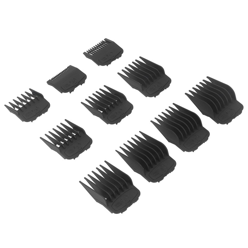 10pcs Hair Clipper Guide Comb Universal Clear Number Guide Comb