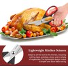 iBayam 3-Pack 8.5"Kitchen Scissors All Purpose Heavy Duty with Protective