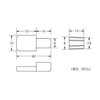 High Logic Z-169 Dowel Shelf Holder, 0.4 inches (9 mm)