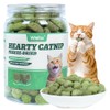 Wellix Freeze-Dried Catnip Treats with Chicken, Cat Grass & Catnip,