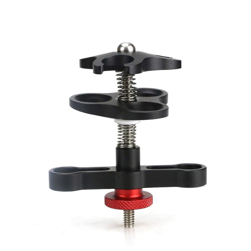 MEIKON Diving clamp Tripod Mount Adapter Compatible with GoPro Hero