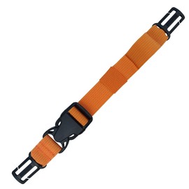 HDHYK Backpack Chest Strap- Nylon -Suitable for Webbing on The Backpack up to1in (Orange)