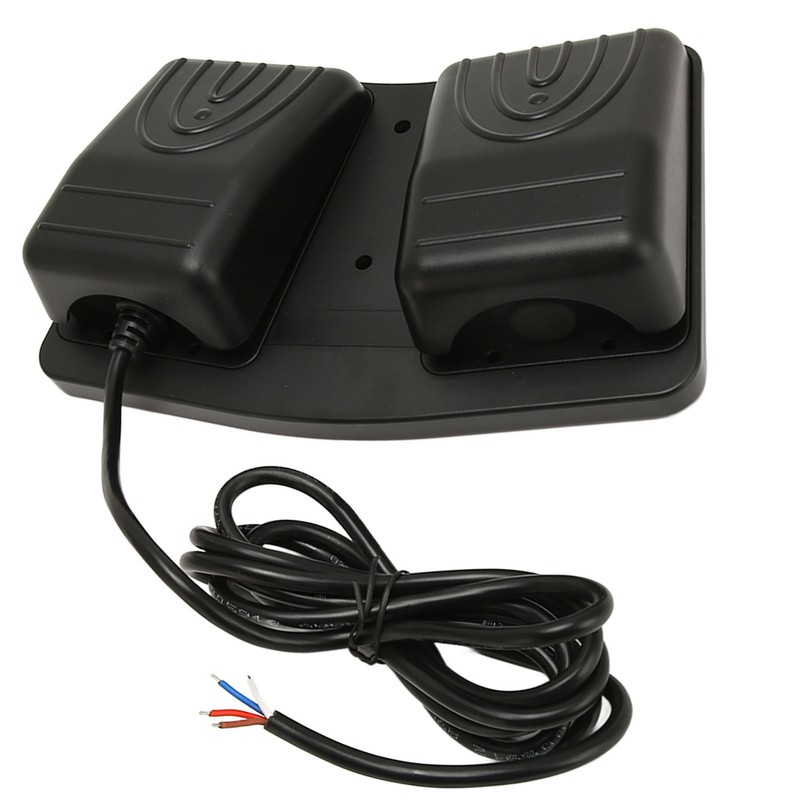 Double Foot Switch High Power Self Locking 2 Wire Foot