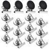Magnetic Board Fridge Whiteboard Magnets - 12 Strong Mini Magnets: