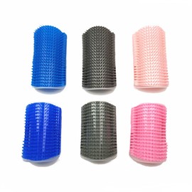 Mies′ Wall Corner Cat Brush, Cat Brush, Self Grooming Brush, Cat Hair Removal, Cat Brush, Anti-itch Brush, Massage Brush, Compact Size, Easy to Install, Table, Sofa Legs, Pet Brush, Dog Brush, Pet