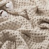 Exclusivo Mezcla 100% Cotton Blanket King Size for Bed, Khaki