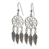 Touch Jewellery 925 Sterling Silver Dream Catcher Drop Earrings
