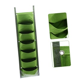MERRYHAPY Wall Mounted Planting Bag Felt Vertical Grow Sack for Gardening Durable and Breathable Greenery Organizer Space Saving Planting for Home Decor
