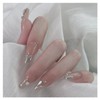 Domiya Nail Tip, Ballet, Short Nail Tip, Very Short, Popular,