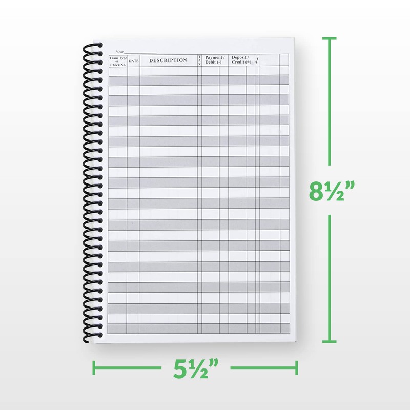 The Superior Register's Premium Check Book Register & Debit Card