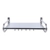 ILWorkTLs Wall Mounted Microwave Oven Rack,Stainless Steel Kitchen Shelf with