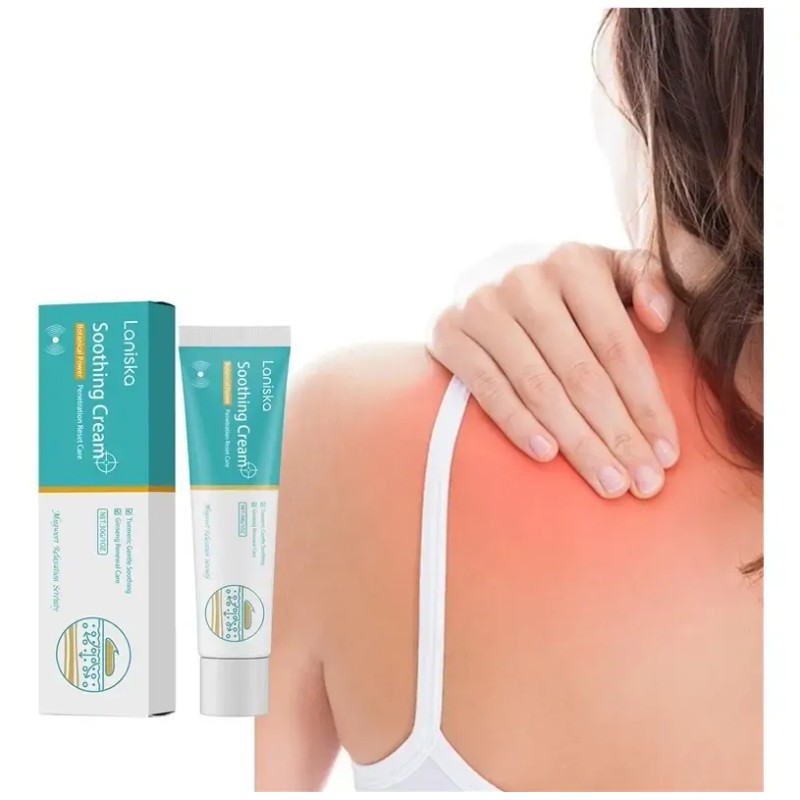 Crema Calmante Para Cuello Y Hombros Laniska 20g