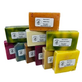 Artesian soap 10 assorted bars misc fragrances one soap of each, this item retails for 70 plus