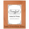 ThisWear Birthday Gift for Grandma Best Grandma Ever Natural Wood