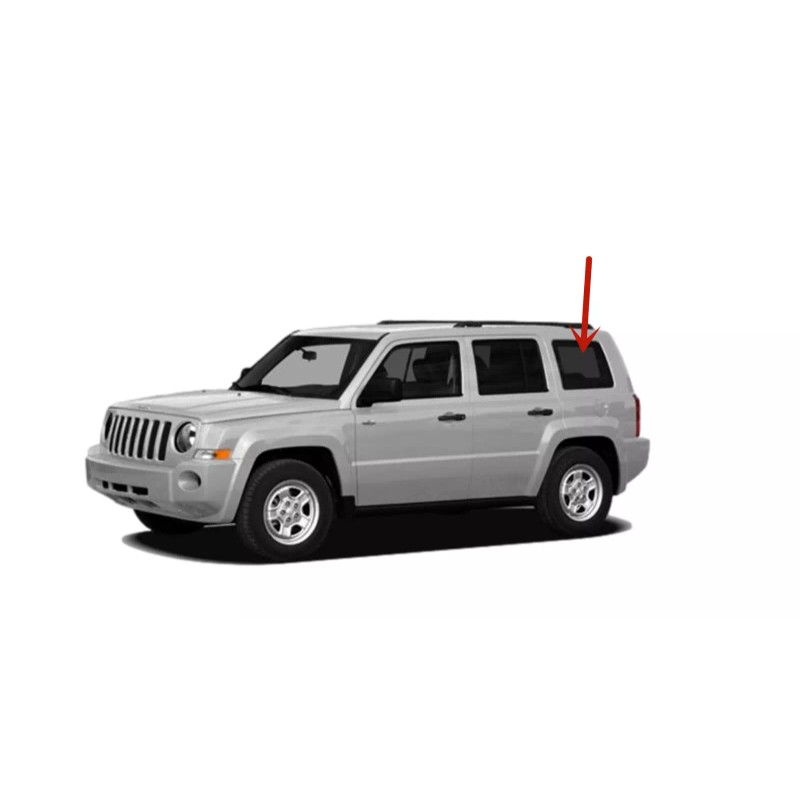 NAGD Fits 2007-2017 Jeep Patriot Driver Left Side Quarter Glass