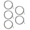 10Pcs Bike Shifter Cable Stainless Steel Rustproof Bicycle Gear Cable