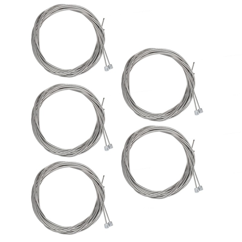 10Pcs Bike Shifter Cable Stainless Steel Rustproof Bicycle Gear Cable