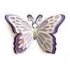4 Butterfly Die Cuts for Card Making, Strip Frame Cutting