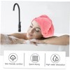 WOONEKY Toalla Microfibra Cabello para Secar Rápido Gorro Absorbente, Material